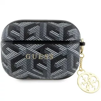 GUESS GCube Charm AirPods Pro hoesje - Zwart