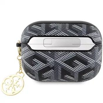GUESS GCube Charm AirPods Pro hoesje - Zwart