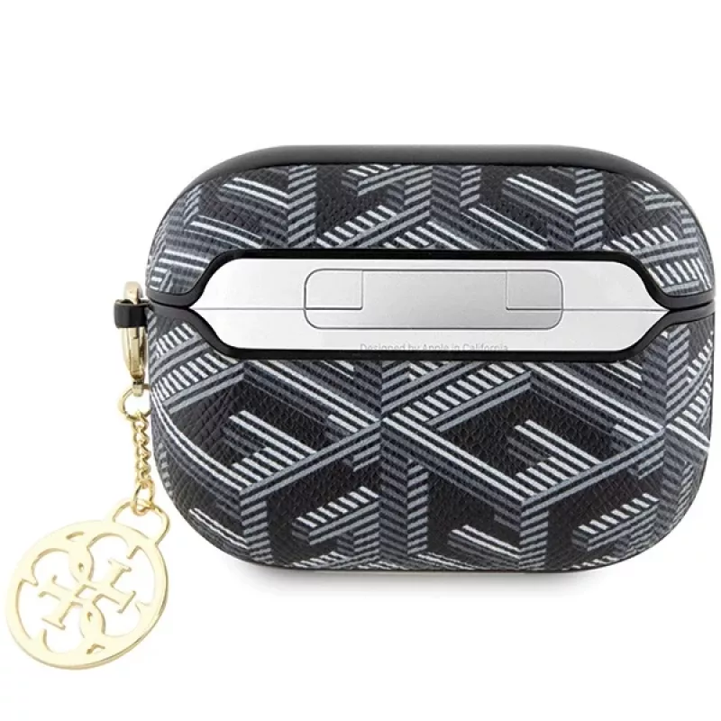 GUESS GCube Charm AirPods Pro hoesje - Zwart