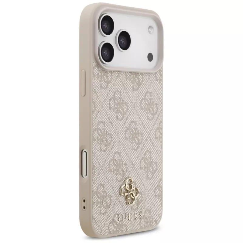 GUESS 4G Small Classic Logo MagSafe-hoesje voor iPhone 18 Pro Max / 17 Pro Max - Roze