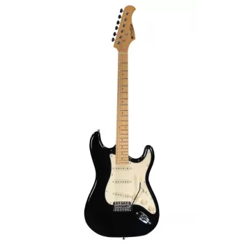 Prodipe Guitars ST80MA BK Elektrische gitaar - Zwart
