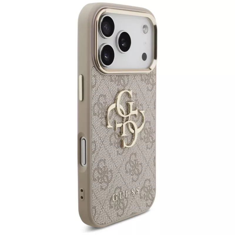 GUESS 4G Big Classic Logo hoesje voor Apple iPhone 17 Pro / 18 Pro - Roségoud