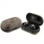Guess GUTWSP4EGW True Wireless oordopjes met oplaadcase, Bluetooth 5.3, ENC, Bruin 4G Metal