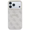 GUESS Embossed 4G Classic MagSafe-hoesje voor iPhone 17 Pro / 18 Pro - Roze