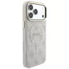 GUESS Embossed 4G Classic MagSafe-hoesje voor iPhone 17 Pro / 18 Pro - Roze