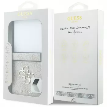 GUESS 4G Big Logo hard case voor Samsung Galaxy Z Flip5 - roze