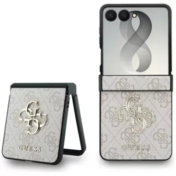 GUESS 4G Big Logo hard case voor Samsung Galaxy Z Flip5 - roze