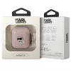 Karl Lagerfeld Ikonik Choupette AirPods 1/2 hoesje roze