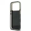GUESS IML 4G Script Metal hoesje voor iPhone 18 Pro / 17 Pro - zwart