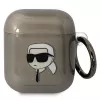Karl Lagerfeld KLA2HNIKTCK AirPods 1/2 hoesje zwart Karl's Head