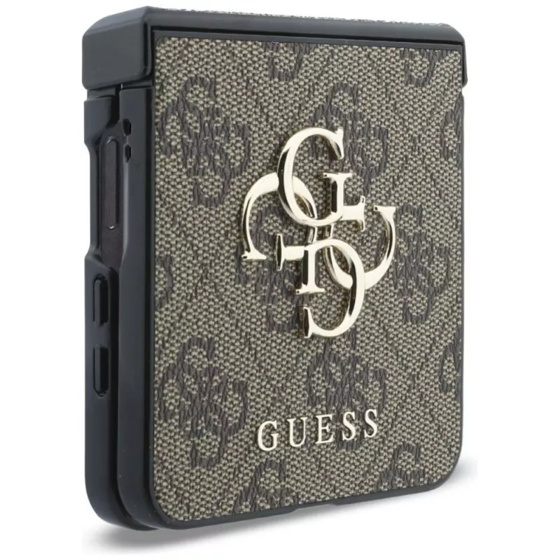 GUESS Big 4G Logo hard case voor Samsung Galaxy Z Flip4 - bruin