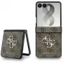 GUESS Big 4G Logo hard case voor Samsung Galaxy Z Flip4 - bruin
