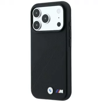 BMW M Tire Track metaal-logo MagSafe-hoesje voor iPhone 18 Pro Max / 17 Pro Max - zwart