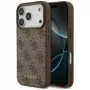 GUESS 4G Classic hoesje voor iPhone 18 Pro / 17 Pro - bruin