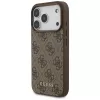 GUESS 4G Classic hoesje voor iPhone 18 Pro / 17 Pro - bruin