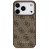 GUESS 4G Classic hoesje voor iPhone 18 Pro / 17 Pro - bruin