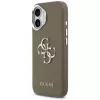 Guess Grained Big 4G Classic Logo hoes voor Apple iPhone 17 - bruin