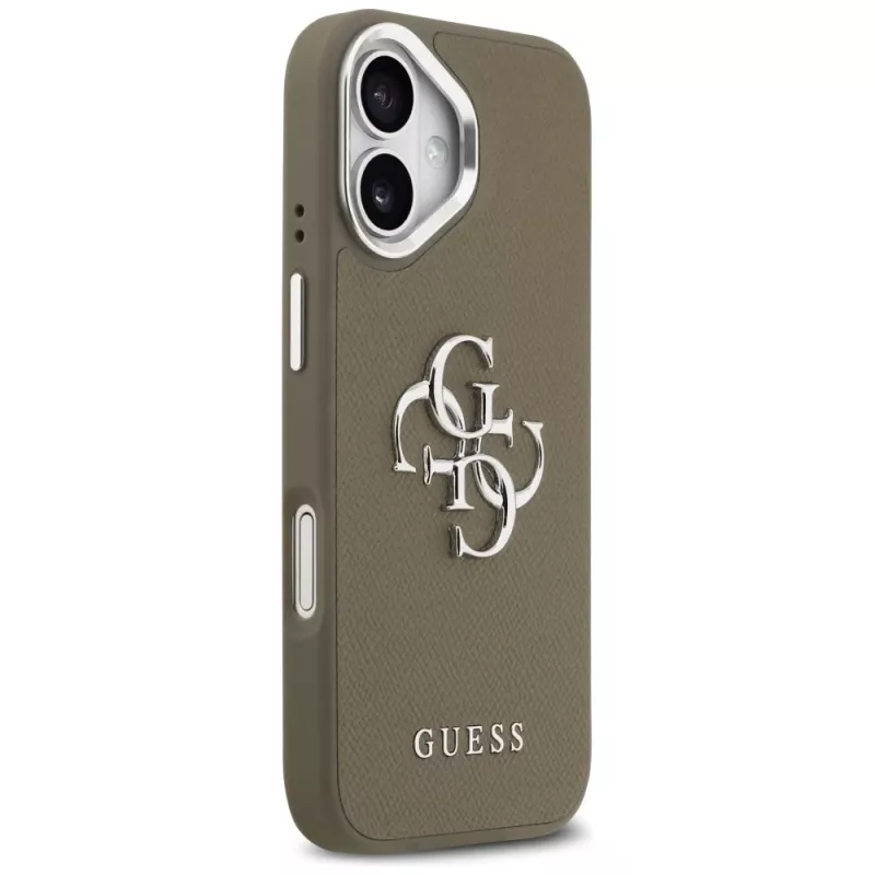 Guess Grained Big 4G Classic Logo hoes voor Apple iPhone 17 - bruin