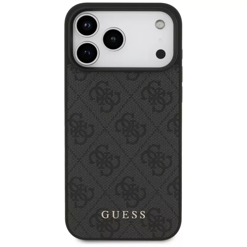 GUESS 4G Classic beschermhoes voor iPhone 18 Pro Max / 17 Pro Max - zwart