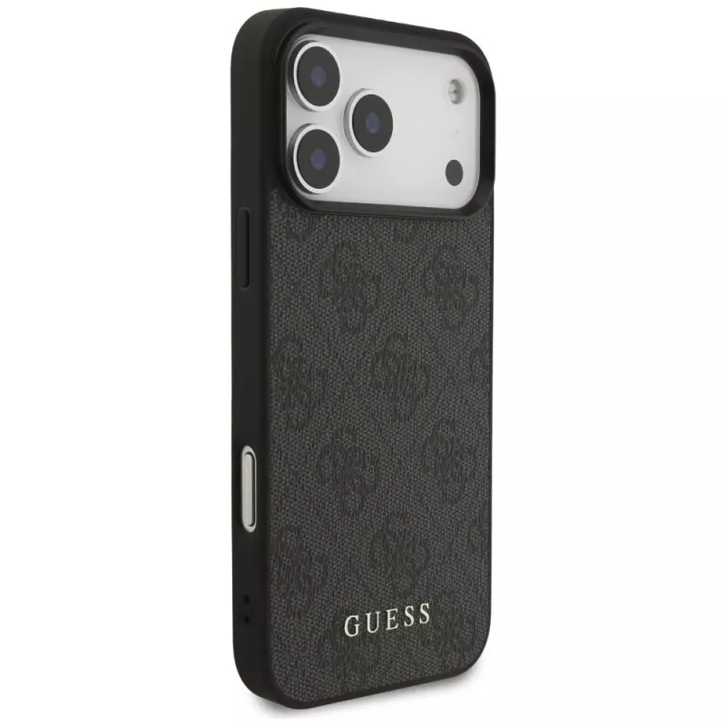 GUESS 4G Classic beschermhoes voor iPhone 18 Pro Max / 17 Pro Max - zwart