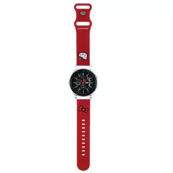 Hello Kitty universele siliconen armband 22mm rode Kitty-kop