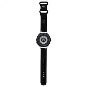 Hello Kitty universele siliconen armband met Kitty-kop-design, zwart, 20mm