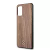 Mercedes-Benz Wood Line walnoot hardcase voor Samsung Galaxy S20+ (SM-G985) - bruin