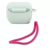 GUESS Vintage siliconenhoes voor AirPods Pro - blauw fuchsia