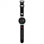 Hello Kitty siliconen armband met Kitty-kop voor smartwatches, 22 mm, zwart