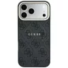 GUESS Embossed 4G Classic MagSafe hoes voor iPhone 17 Pro / 18 Pro - zwart