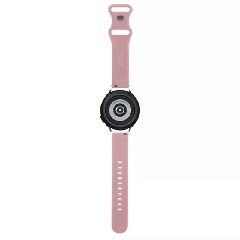 Hello Kitty Universele Siliconen Armband met Kitty-Koofd Motief, Roze, 20 mm