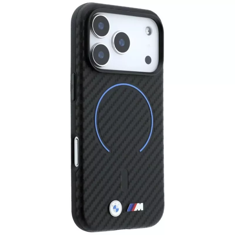 BMW M Carbon Printed Ring MagSafe Hoesje voor iPhone 18 Pro Max / 17 Pro Max - Zwart
