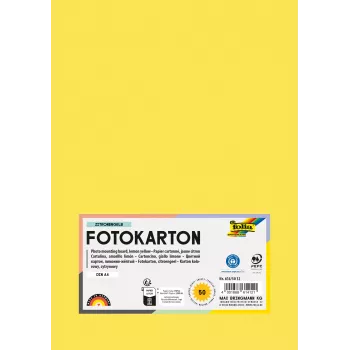 Folia 614/50 12 Geel A4 Karton 300 g/m² 50 vel