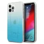 Mercedes-Benz MEHCP12LCLGBL iPhone 12 Pro Max Hardcase Transparent Line Blauw