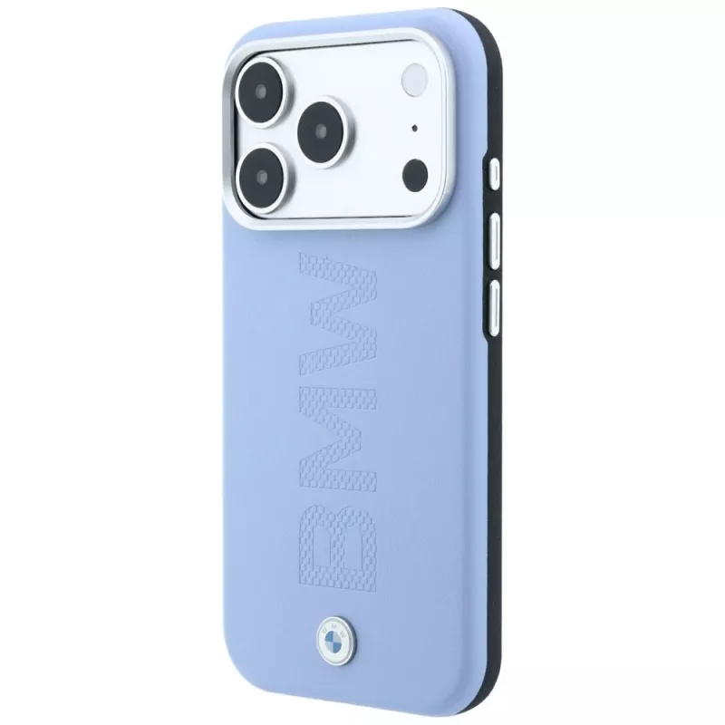 BMW Sign Centered Deboss MagSafe Hoesje voor iPhone 18 Pro / 17 Pro - Blauw