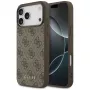 GUESS 4G Classic Hoesje voor iPhone 18 Pro Max / 17 Pro Max - Bruin