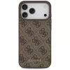 GUESS 4G Classic Hoesje voor iPhone 18 Pro Max / 17 Pro Max - Bruin