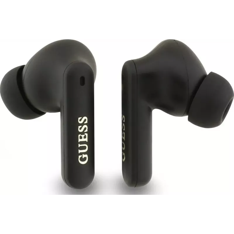 Guess 4G Classic Metal Logo True Wireless earbuds met ENC en oplaadcase (roze)