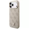 GUESS 4G Triangle Logo MagSafe-hoesje voor iPhone 18 Pro Max / 17 Pro Max - roségoud