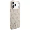 GUESS 4G Triangle Logo MagSafe-hoesje voor iPhone 18 Pro Max / 17 Pro Max - roségoud