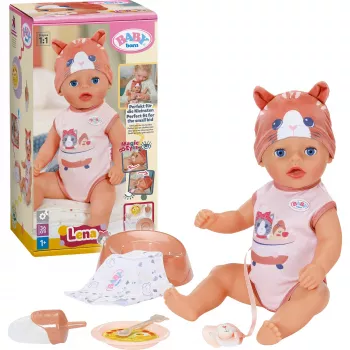ZAPF CREATION Zapf Baby born Lena Cat 36cm soft body pop