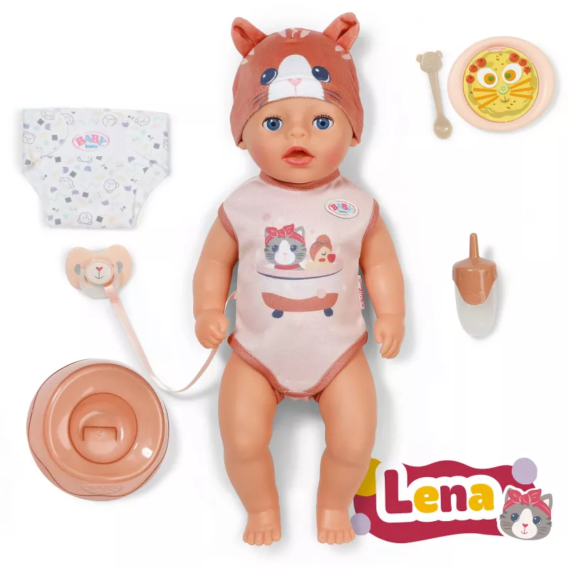 ZAPF CREATION Zapf Baby born Lena Cat 36cm soft body pop