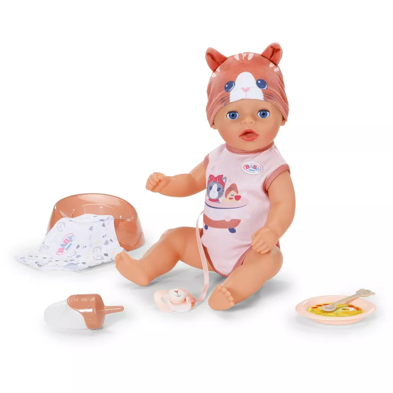 ZAPF CREATION Zapf Baby born Lena Cat 36cm soft body pop