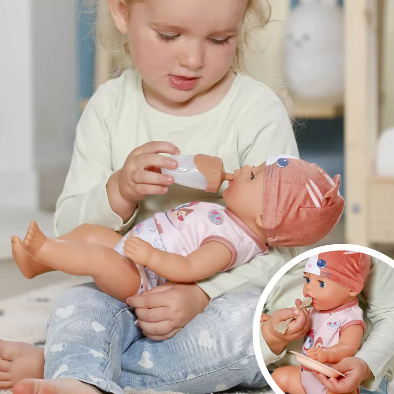 ZAPF CREATION Zapf Baby born Lena Cat 36cm soft body pop