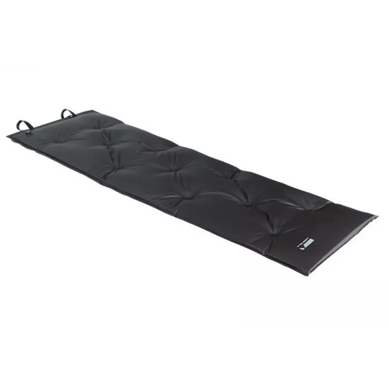 High Peak Indiana zelfopblazend eenpersoonsmatras 198x63x5 cm grijs