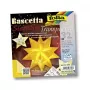 Folia vouwblaadjes Bascetta ster Midi - 32 vel 15x15cm bont gemengd
