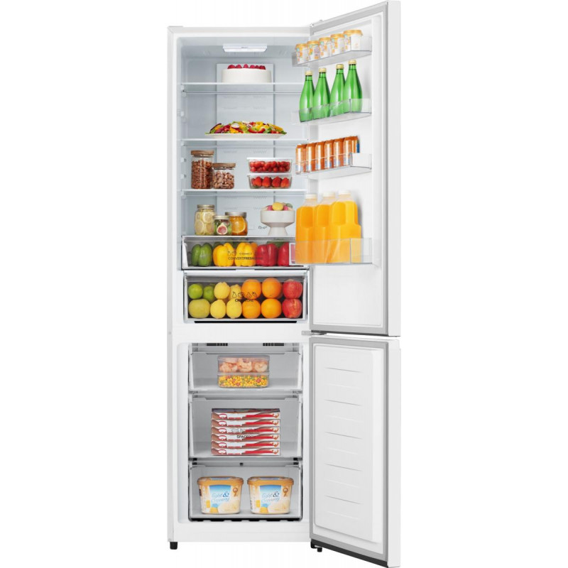 Gorenje NRK620EAW4 NoFrost Plus vrijstaande koel-vriescombinatie, 331L totale capaciteit, energie-efficiëntieklasse E, wit