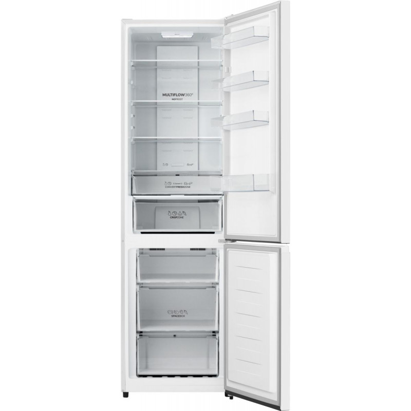 Gorenje NRK620EAW4 NoFrost Plus vrijstaande koel-vriescombinatie, 331L totale capaciteit, energie-efficiëntieklasse E, wit