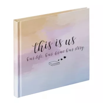 Hama Letterings fotoalbum 18x18 cm, 30 witte pagina's