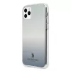 U.S. POLO ASSN. US Polo USHCN58TRDGLB iPhone 11 Pro blauwe gradientpatroon achterkantcover